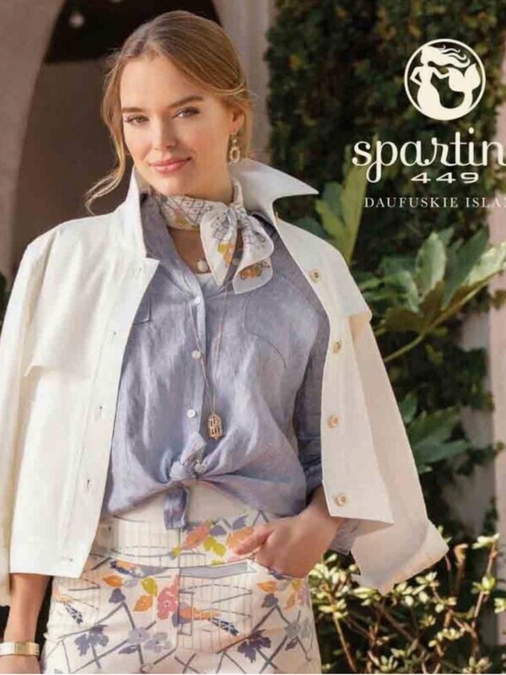 NWOT SPARTINA 448 JACKET M(8-10)